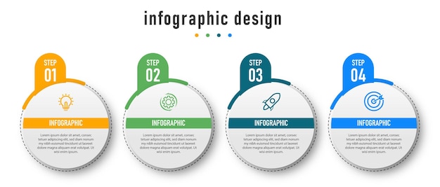 Modelo de elemento infográfico