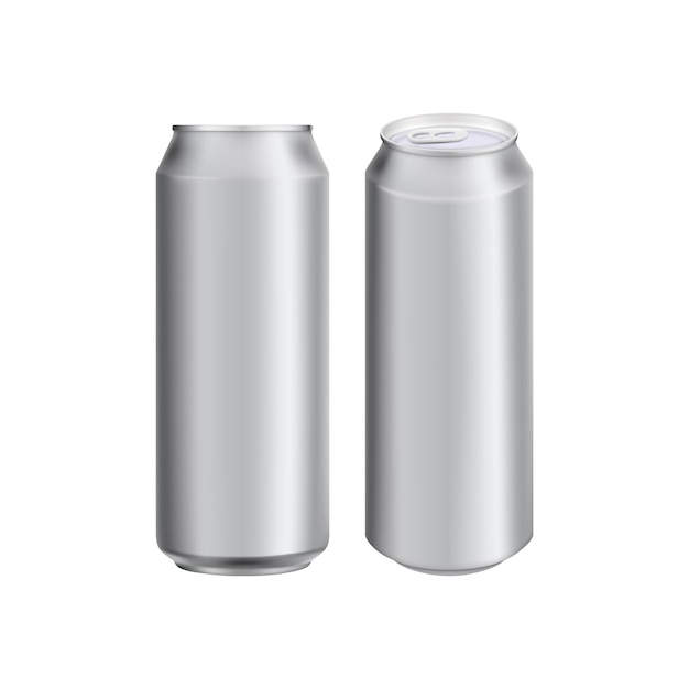 Modelo de embalagem em branco isolado no branco.