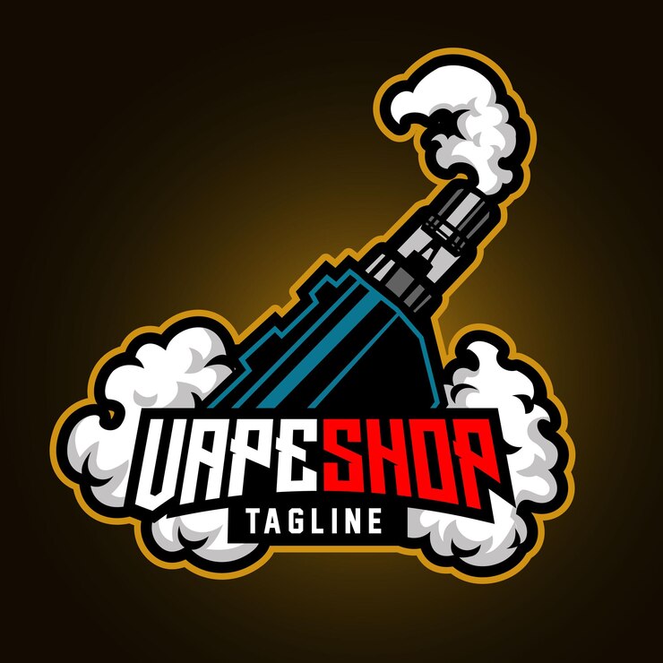 Vetor modelo de empresa de logotipo de esport de printvape