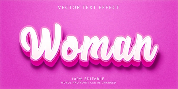 Modelo de estilo de efeitos de texto editáveis criativos