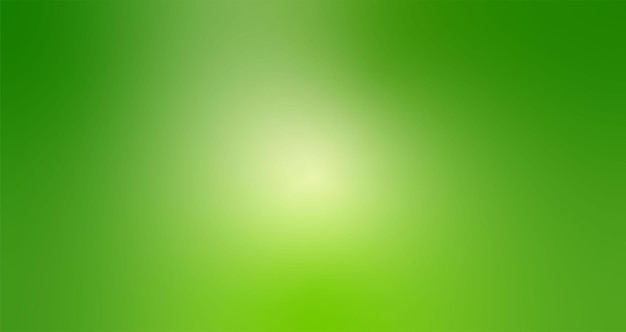 Modelo de fundo com gradiente de brilho verde natural