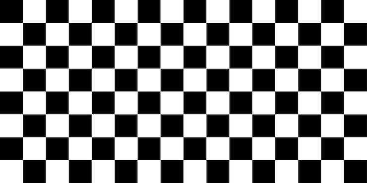 Vetor modelo de fundo do tabuleiro de xadrez desenho vetorial