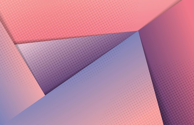 Modelo de gradiente abstrato, arte de corte de papel do modelo de design de meio-tom 35