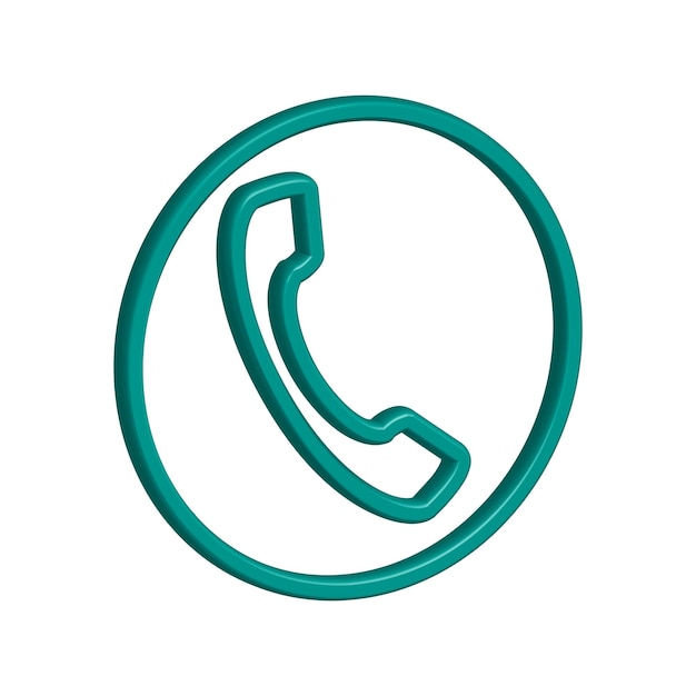 Modelo de ícone de telefone
