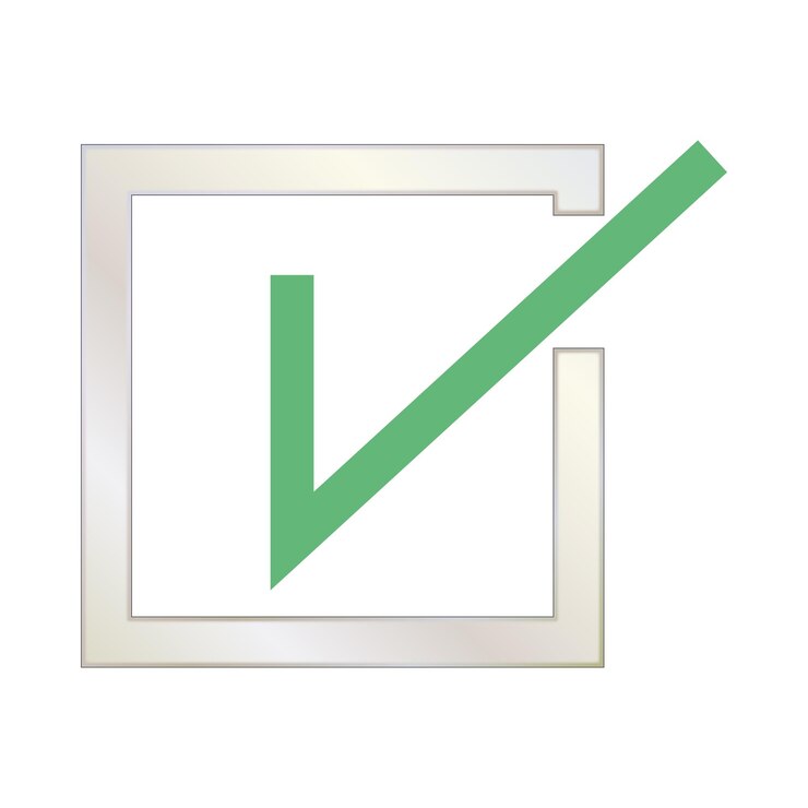 Vetor modelo de ícone de verificação