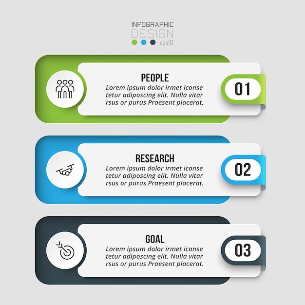 Vetor modelo de infográfico de fluxo de trabalho de negócios