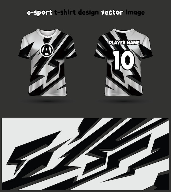 Modelo de jersey da esports gaming t