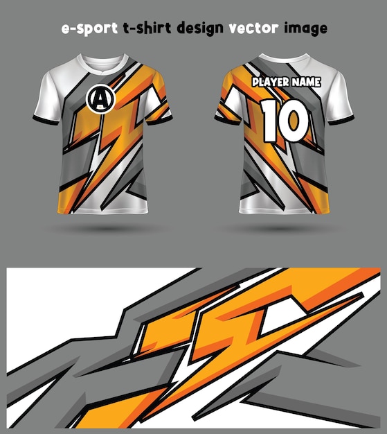 Modelo de jersey da esports gaming t