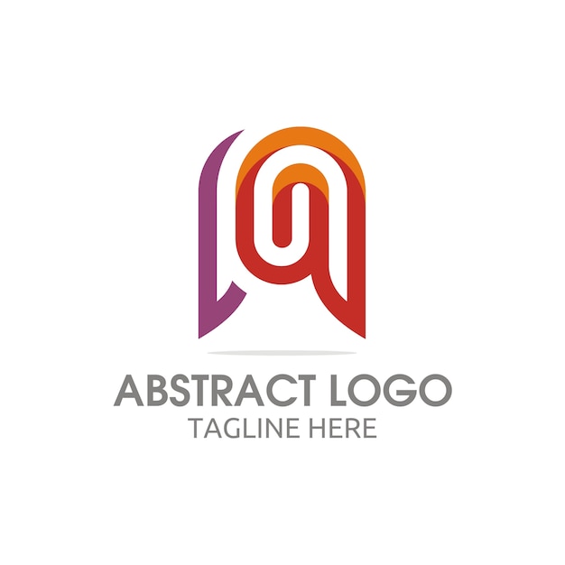 Modelo de logotipo abstrato