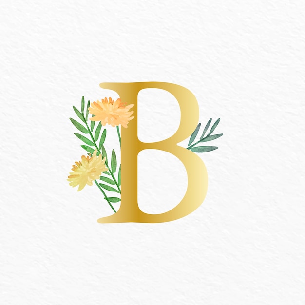 Modelo de logotipo aquarela b