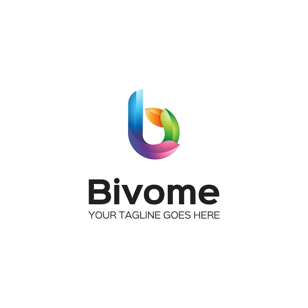 Modelo de logotipo bivome