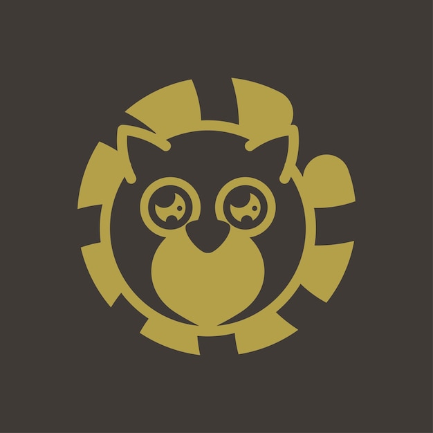 Modelo de logotipo de animal de vetor conceito de design de logotipo de lêmure