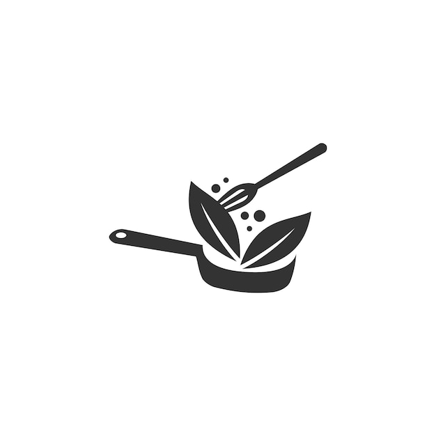 Vetor modelo de logotipo de cozinha ilustração do ícone identidade da marca ilustração isolada e plana gráfico vetorial