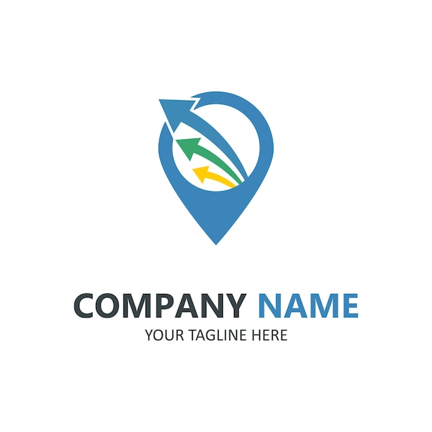 Modelo de logotipo de finanças