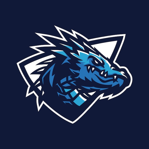 Mascote Do Jogo Do Logotipo Blue Dragon Esport PNG , Dragão, Azul,  Ilustração Imagem PNG e Vetor Para Download Gratuito