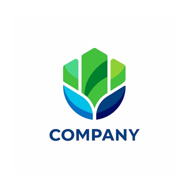 Modelo de logotipo de negócio criativo de tipo minimalista