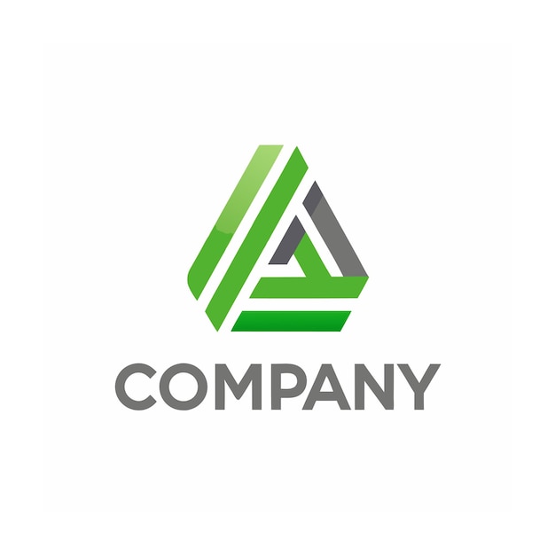 Modelo de logotipo de negócio criativo de tipo minimalista