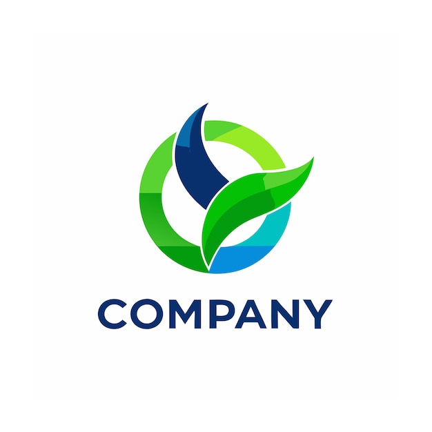 Modelo de logotipo de negócio criativo de tipo minimalista