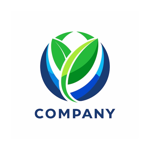Modelo de logotipo de negócio criativo de tipo minimalista