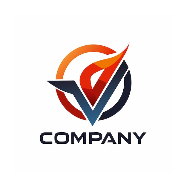 Modelo de logotipo de negócio criativo de tipo minimalista