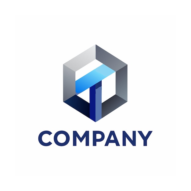 Modelo de logotipo de negócio criativo de tipo minimalista