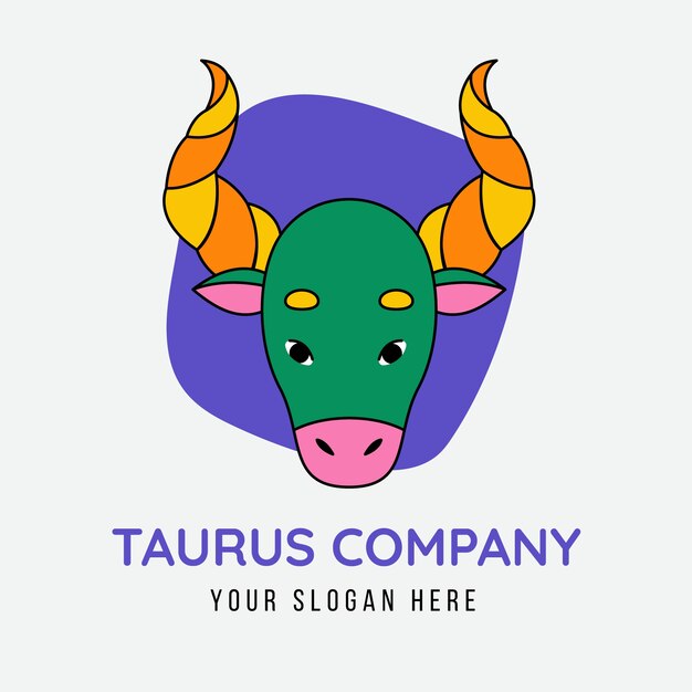 Modelo de logotipo de Touro