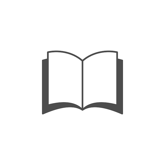 Modelo de logotipo de vetor de ícone da escola de educação de livros de moda