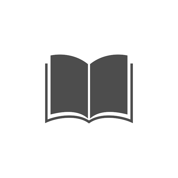 Modelo de logotipo de vetor de ícone da escola de educação de livros de moda