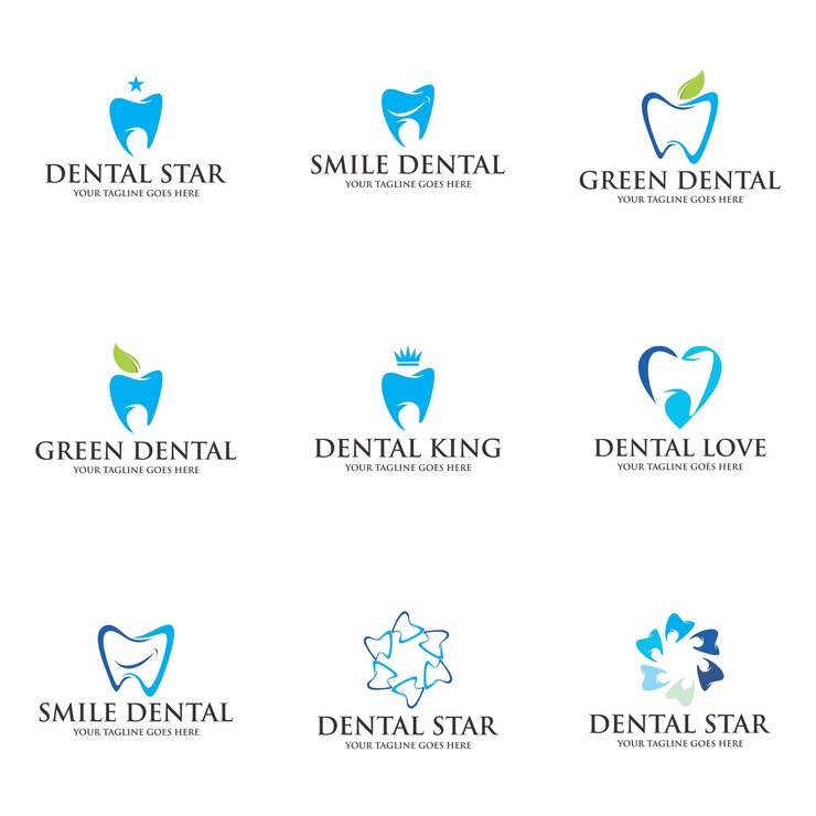 modelo de logotipo dentário