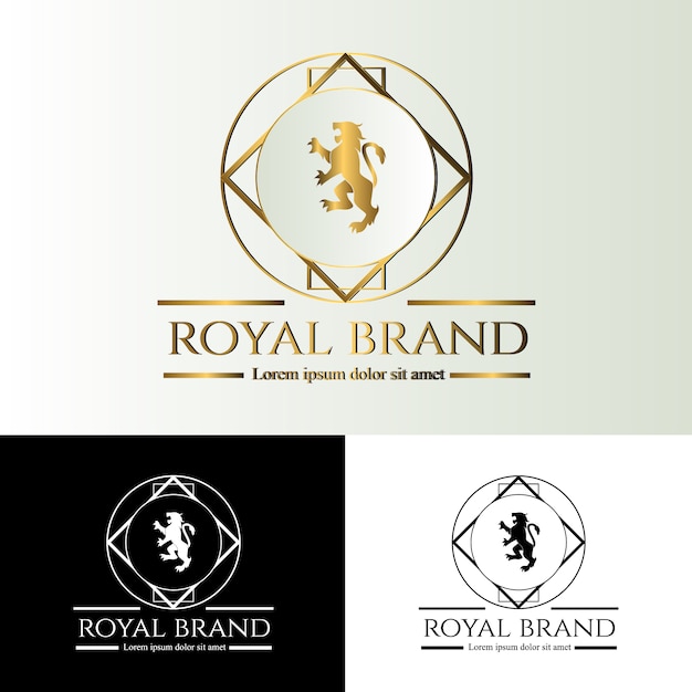 Modelo de logotipo elegante