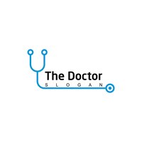 Vetor modelo de logotipo médico