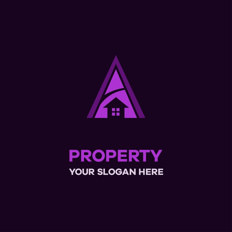 Vetor modelo de logotipo moderno de propriedade imobiliária