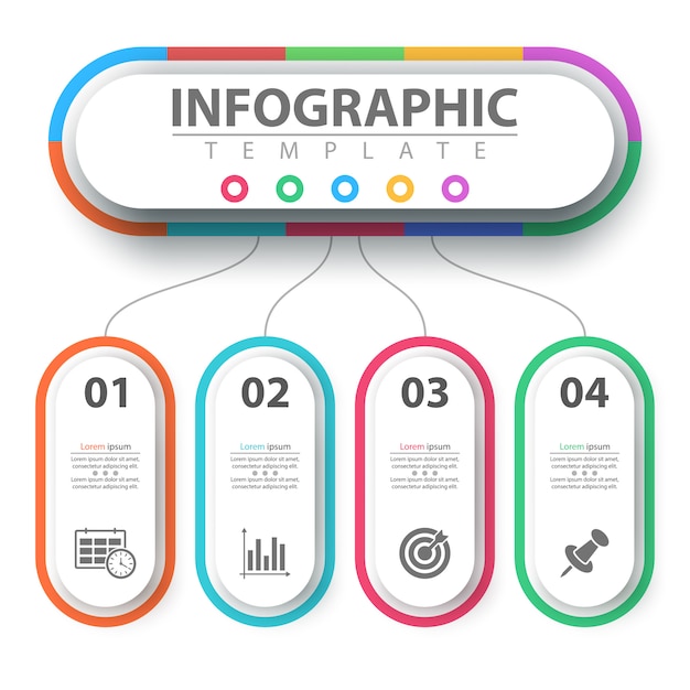 Modelo de negócio infográfico