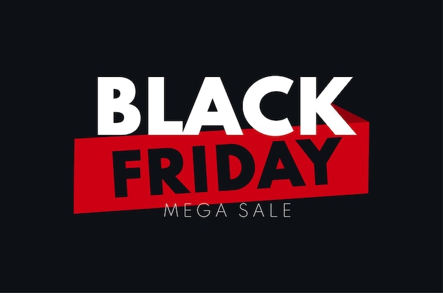 Modelo de plano de fundo de venda de banner de venda de sexta-feira negra para publicidade de promoção e anúncios sociais