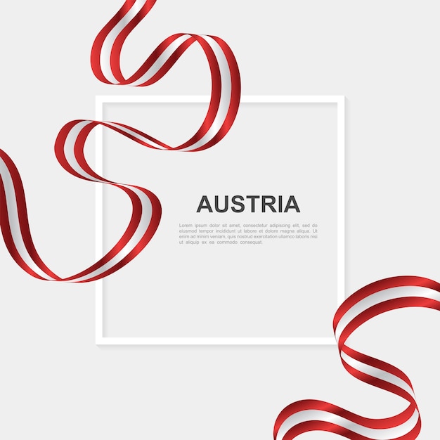 Modelo de plano de fundo do dia da independência de Áustria