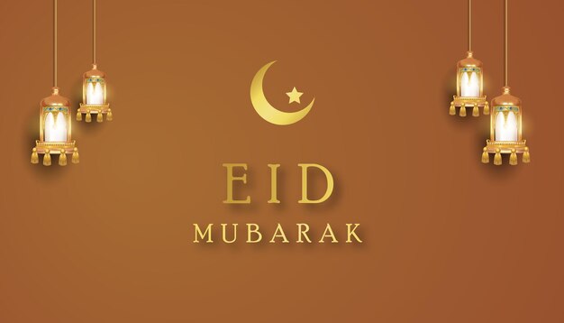 Modelo de plano de fundo do eid mubarak