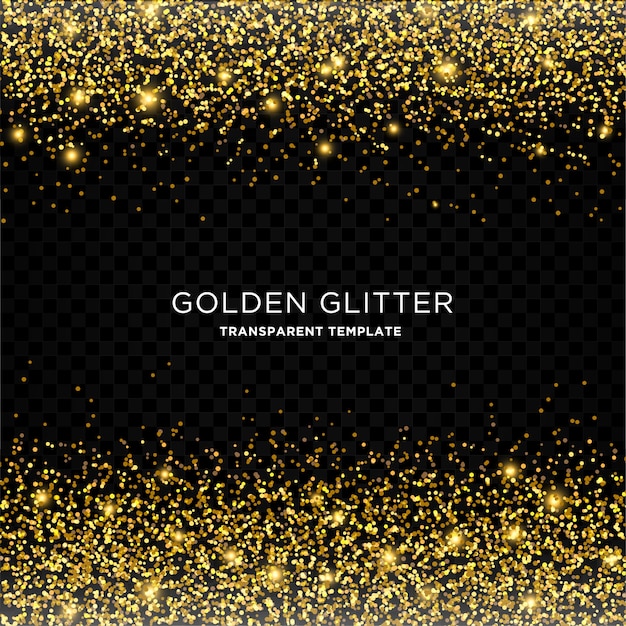 modelo de plano de fundo dourado starlight