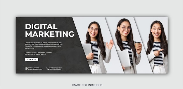 Modelo de pós-design de marketing digital e mídia social corporativa