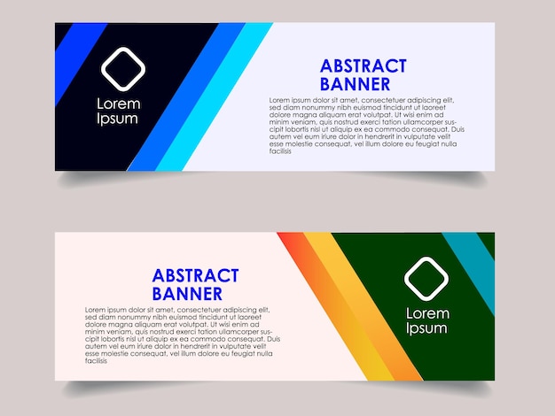 Modelo de postagem de banner de marketing corporativo criativo em mídias sociais Banner promocional
