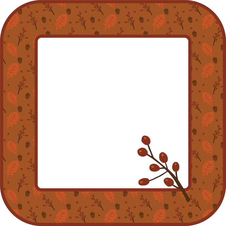 Vetor modelo de quadro de postagem do instagram