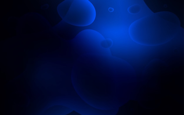 Modelo de vetor de azul escuro com linhas dobradas