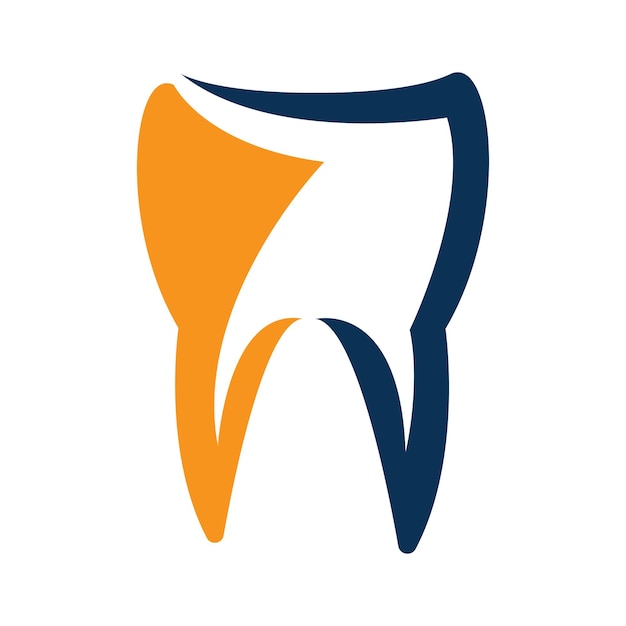 Modelo de vetor de design de logotipo odontológico logotipo de dentista criativo logotipo de vetor de clínica odontológica