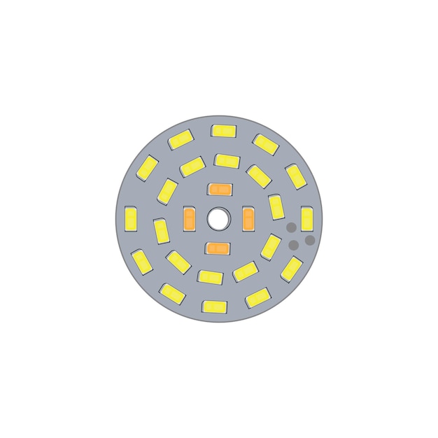 Modelo de vetor de logotipo de design de placa de circuito impresso PCB