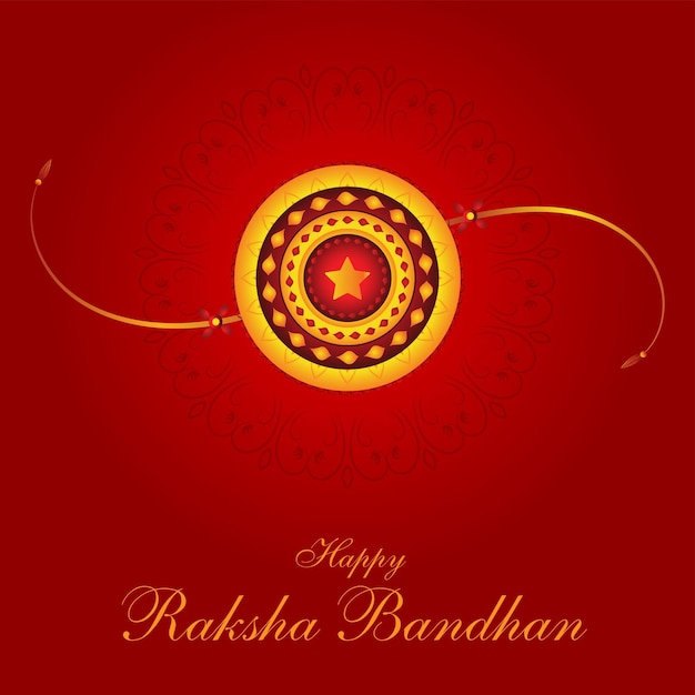 Vetor modelo de web vetorial feliz raksha bandhan banner