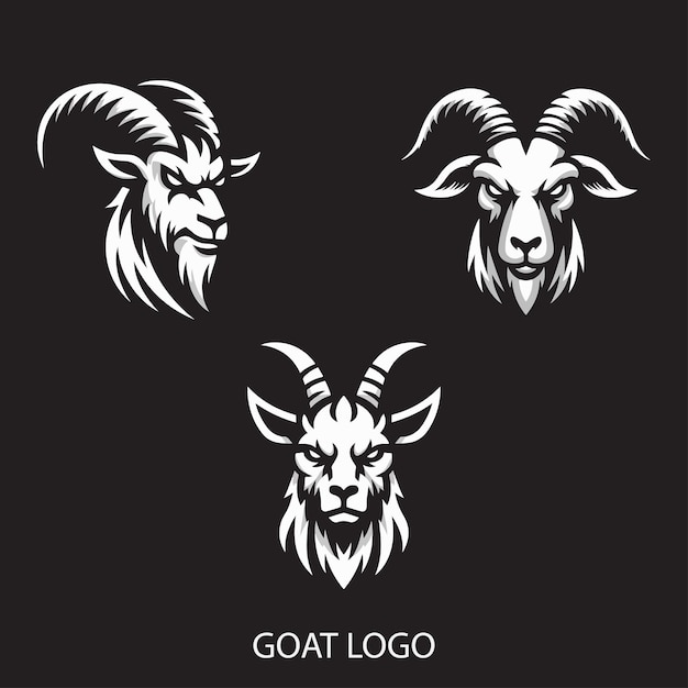 Modelo do logotipo das cabras