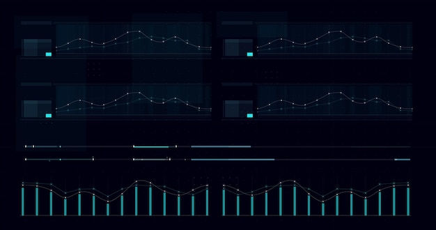 Modelo HUD FUI para widescreen sem texto