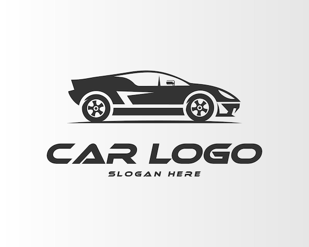 Vetor modelo vetorial de ícone de design de logotipo de automóvel