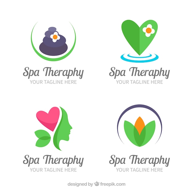 Modelos de logotipo bom spa