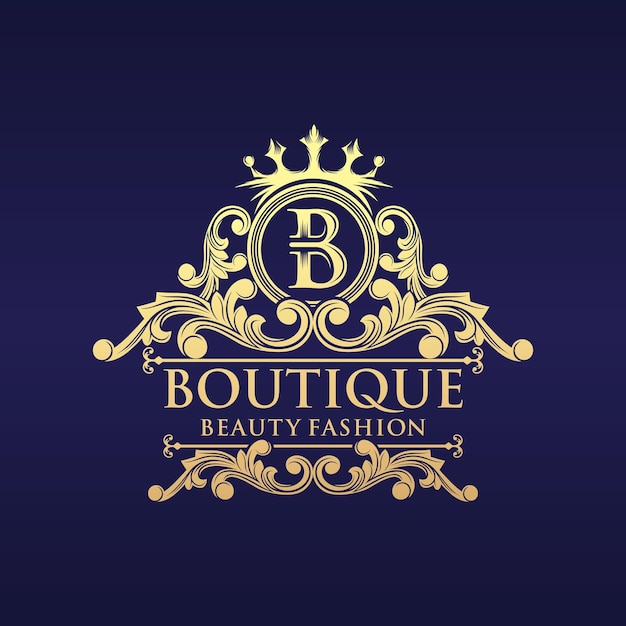 Modelos de logotipo de Boutique de luxo