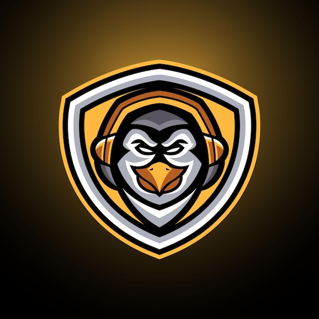 Modelos de logotipo do penguin esports